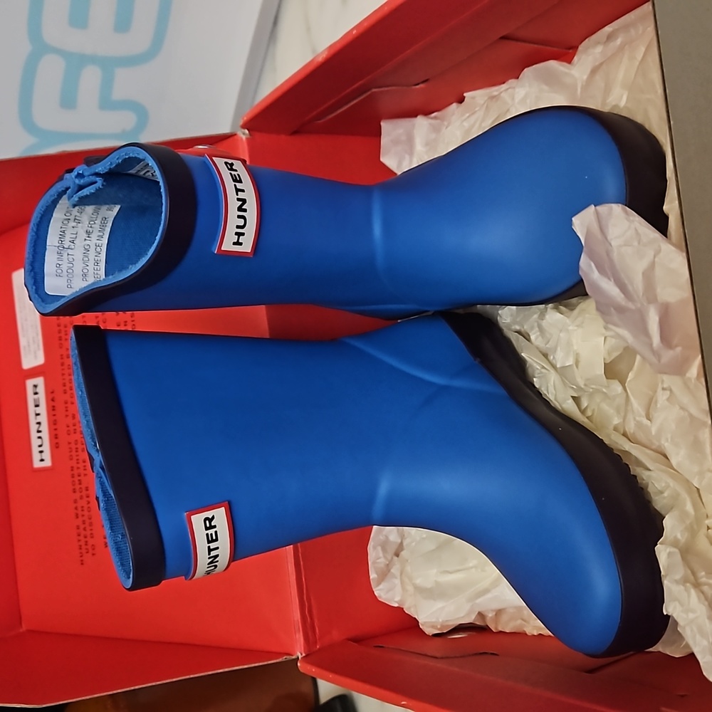 Hunter kids us 7B blue bottle tyrone/can